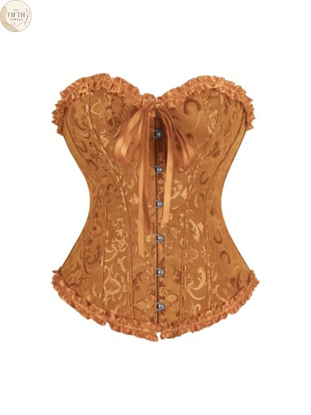 Women's Overbust Corset Renaissance Victorian Lace-Up Costume